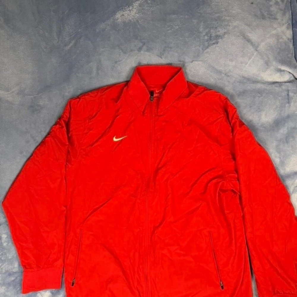 Nike red windbreaker jacket‎ men size L